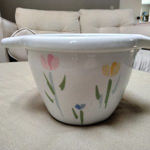 Vintage 1990’s Studio Nova Fresh Mint, Bake & Serve Batter Bowl w/Handle Japan